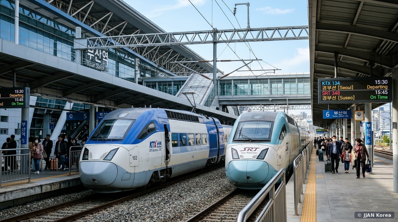 Seoul to Busan Travel Guide: KTX vs. SRT vs. Domestic Flight vs. Express Bus Comparison