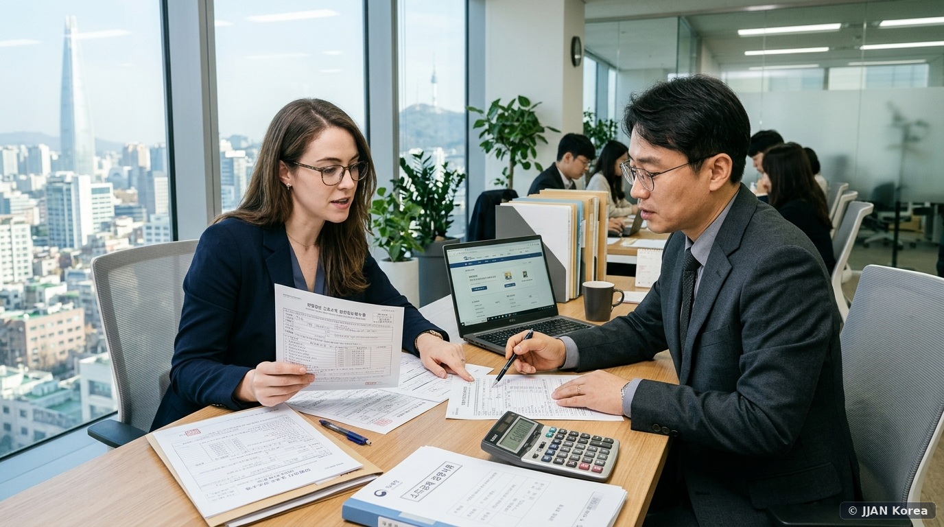 Foreigners' Korea Year-End Tax Settlement: 19% Flat Tax Option vs. Standard Deductions & Cash Refund Guide