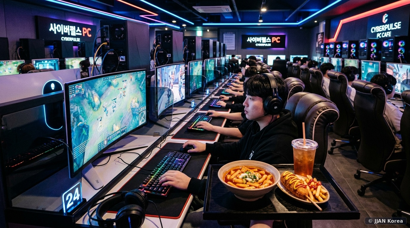 Korean PC Bang (PC방) Guide for Foreigners: Ordering Food to Your Seat, Hourly Rates & English Gaming Setups