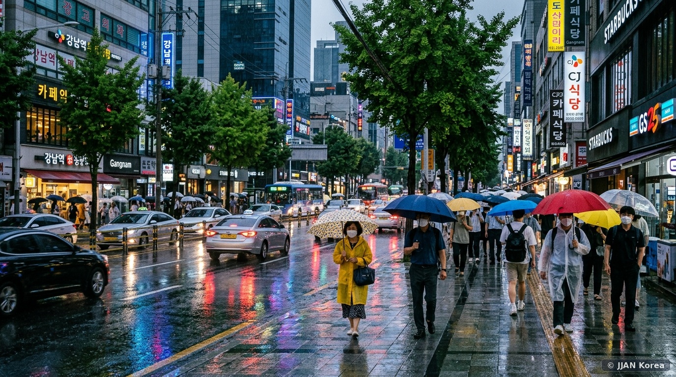 Korea Monsoon Season (장마 / Jangma) Survival Guide: Dehumidifiers, Mold Prevention & Rainproof Gear