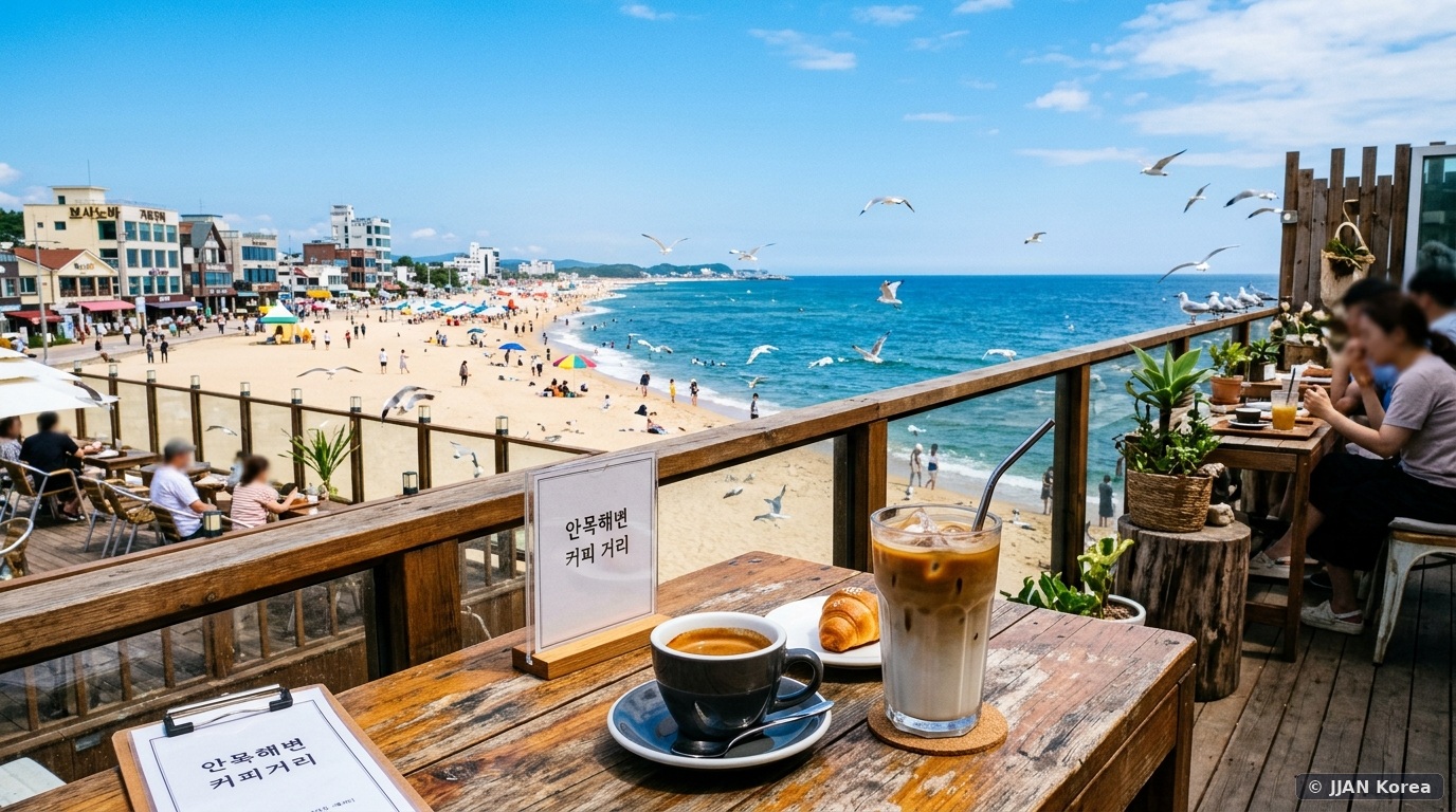Gangneung KTX Weekend Getaway Guide: Anmok Beach Coffee Street, Chodang Tofu Gelato & Coastal Train Tips